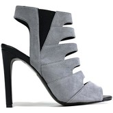 Hotsoles London  Women's Cut Out Stiletto Heel  women's Sandals in Grey