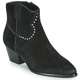 Ash  HOUSTON BIS  women's Low Ankle Boots in Black