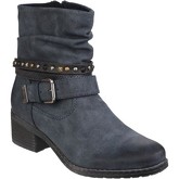 Divaz  West  women's Low Ankle Boots in Blue