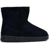 Reveal Love Your Look  The Winter Fur Lined Ankle Bootie  women's Mid Boots in Black