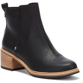 Toms  Marina Womens Black Boots  women's Low Ankle Boots in Black