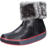 Mbt  ankle boots leather fur AB225  women's Snow boots in Black