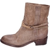 Moma  ankle boots suede  women's Low Ankle Boots in Beige