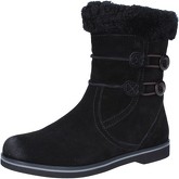Mbt  ankle boots suede fur AB232 masai  women's Snow boots in Black