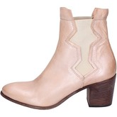 Moma  ankle boots leather  women's Low Ankle Boots in Pink