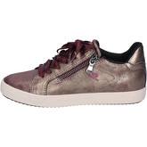 Geox  Sneakers Synthetic leather  women's Shoes (Trainers) in Bordeaux