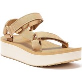 Teva  Flatform Universal Womens Beige Sandals  women's Sandals in Beige