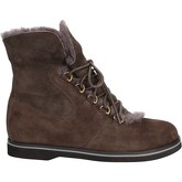 Mbt  ankle boots suede fur AB112 masai  women's Snow boots in Brown