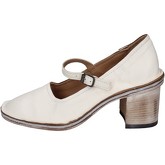 Moma  courts leather  women's Court Shoes in White