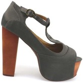Jeffrey Campbell  sandals textile ap665  women's Sandals in Grey