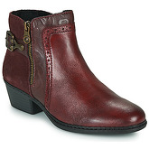 Rieker  -  women's Low Ankle Boots in Bordeaux