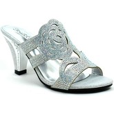 Stictly  Rose for Your Feet Elegant Evening Heel  women's Court Shoes in Silver