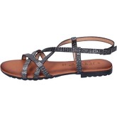 Jeiday  sandals leather  women's Sandals in Black