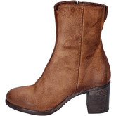 Moma  ankle boots suede  women's Low Ankle Boots in Brown