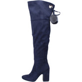 Uma Parker  boots synthetic suede  women's High Boots in Blue