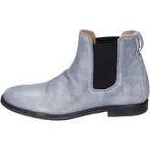 Moma  ankle boots suede  women's Mid Boots in Silver