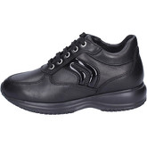 Geox  Sneakers Leather  women's Shoes (Trainers) in Black