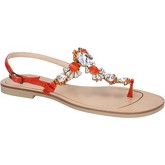 Calpierre  sandals suede BZ872  women's Sandals in Orange