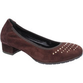Calpierre  courts suede swarovski AJ377  women's Court Shoes in Brown