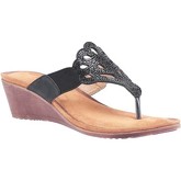 Divaz  Felicity  women's Flip flops / Sandals (Shoes) in Black