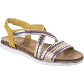 Riva Di Mare  Dante Multi Leather  women's Sandals in Yellow