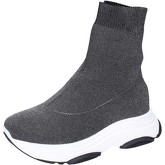 So Us  ankle boots textile  women's Shoes (High-top Trainers) in Grey