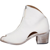 Moma  ankle boots leather  women's Low Ankle Boots in White