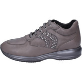 Geox  Sneakers Leather Strass  women's Shoes (Trainers) in Grey