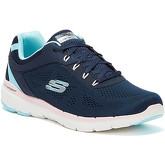 Skechers  Flex Appeal 3.0 Steady Womens Navy Trainers  women's Shoes (Trainers) in Blue