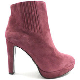 Rodo  ankle boots burgundy suede ay101  women's Low Ankle Boots in Bordeaux