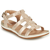 Geox  D SANDAL VEGA A  women's Sandals in Gold