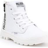 Palladium  Pampa UBN Zips LTH 96857-103-M  women's Shoes (High-top Trainers) in White
