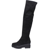Geste  boots synthetic suede  women's High Boots in Black