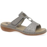 Rieker  Lismore Womens Casual Sandals  women's Mules / Casual Shoes in Silver