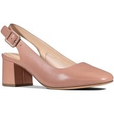 Clarks  Sheer Violet Slingback Court Shoes  women's Court Shoes in Beige