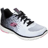 Skechers  149291-WBK-03 Flex Appeal 3.0 She's Iconic  women's Trainers in White