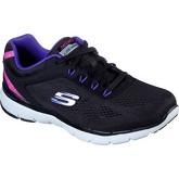 Skechers  13474-BKPR-03 Flex Appeal 3.0 Steady  women's Trainers in Black