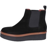 Rossano Bisconti  ankle boots suede  women's Low Ankle Boots in Black