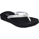 Skechers  32918WHT3 Meditation Shine Away  women's Flip flops / Sandals (Shoes) in White