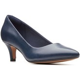 Clarks  Linvale Jerica Womens Wide Fit Dress Court Shoes  women's Court Shoes in Blue