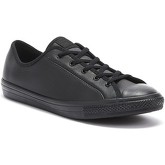 Converse  Chuck Taylor Dainty Womens Black Mono Leather Trainers  women's Shoes (Trainers) in Black