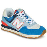New Balance  574  women's Shoes (Trainers) in Blue