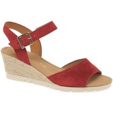 Gabor  Nieve Womens Wedge Heel Sandals  women's Sandals in Red