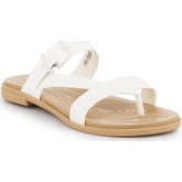 Crocs  Tulum Toe Post Sandal W 206108-1CQ  women's Sandals in White