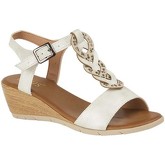 Lotus  Orta Wedge Heel Sandals  women's Sandals in White