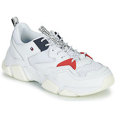 Tommy Hilfiger  WMN CHUNKY MIXED TEXTILE TRAINER  women's Shoes (Trainers) in White