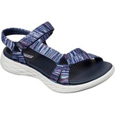 Skechers  140013NVMT3 On The Go 600 Electric  women's Sandals in Blue