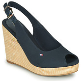 Tommy Hilfiger  ICONIC ELENA SLING BACK WEDGE  women's Sandals in Blue
