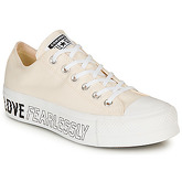 Converse  CHUCK TAYLOR ALL STAR LIFT - OX  women's Shoes (Trainers) in Beige