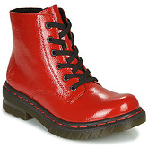 Rieker  76240-33  women's Mid Boots in Red